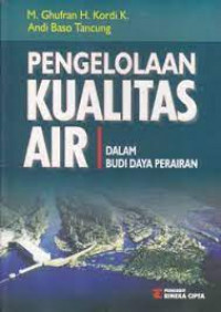 Pengelolaan Kualitas Air dalam budidaya Perairan