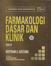 Farmakologi dasar dan Klinik edisi VI