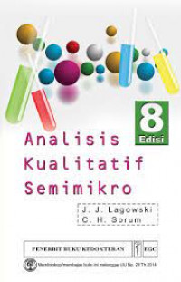 Analisis Kualitatif Semimikro Edisi 8